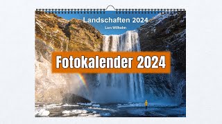 Mein Landschaftsfotografie Fotokalender 2024 😍📅 [upl. by Deste]