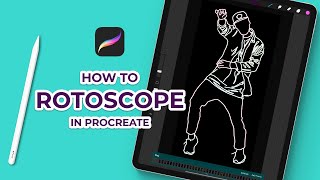 How To Rotoscope In Procreate Shorts [upl. by Ellehcir961]