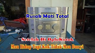 Servis Tape Polytron SM900M Rusak Tidak Hidup [upl. by Nuahs]