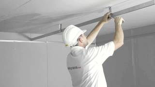 How to Install an MF Plasterboard Ceiling [upl. by Allsopp604]