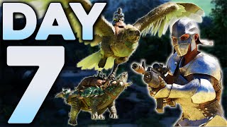 Starting a WAR With the Biggest Tribe on our Small Tribes Server  ARK Ascended PvP [upl. by Llebanna]