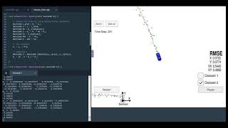 Position and Velocity Estimation Using Extended Kalman Filter [upl. by Dahaf]