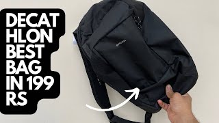 Quechua Arpenaz NH100 10L Backpack Review  Best Decathlon Backpack Under 500 rs [upl. by Sapphera]