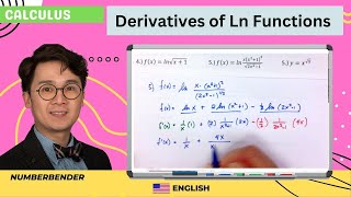 Derivative of Ln Functions  Calculus  Paano [upl. by Swen]