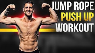 Jump Rope  Push Up Workout Full Length [upl. by Ylsew]