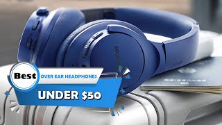 Top 5 Best Over Ear Headphones Under 50 Review in 2022 [upl. by Nylad]