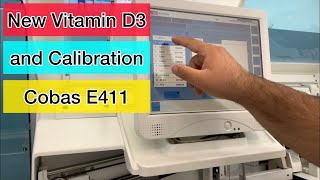 How to put a new Reagent and Calibration in Cobas E411 دانانی ڤیتامین دی نوێ و کالیبرەیشن کردنی [upl. by Ferdie]