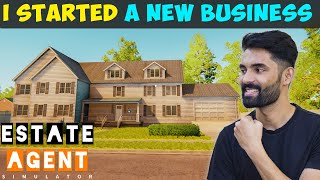 I Started a New Business  Estate Agent Simulator Gameplay 1 [upl. by Allertse]