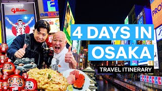 How to Spend 4 Days in Osaka  A Travel Itinerary [upl. by Rist]