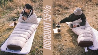 Naturehike Winter Mummy Duck Down Ultralight Camping Sleeping Bags 4 Seaon Hiking Waterproof Nylon [upl. by Lamoree]