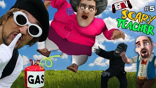 SCARY TEACHER vs FAT GAS FGTeeV Ruined her Date Again Miss T Chapter 5 Gameplay  Skit [upl. by Hgielak482]