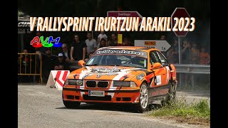 V RALLYSPRINT IRURTZUN ARAKIL 2023 [upl. by Elacim]