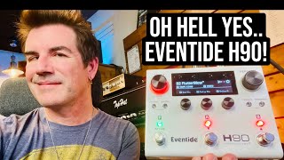 EVENTIDE H90 A MONSTER GUITAR PEDAL [upl. by Ecirtra]