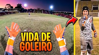 Como é a Rotina de um GOLEIRO jogando no Estádio  NA VISÃO DA GOPRO [upl. by Nnylyma]