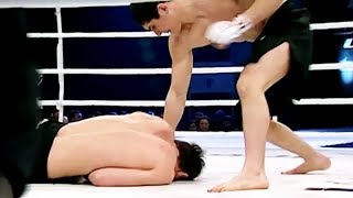 Islam MAKHACHEV knocks out Tengiz Khuchua in 2nd MMA fight HD  Before UFC [upl. by Aciamaj701]