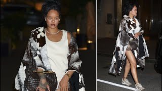 Rihanna’s Effortless Fall Street Style in NYC Cozy amp Chic [upl. by Charpentier]