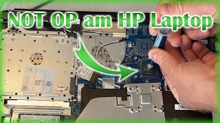 HP Laptop  Akku tauschen Wärmeleitpaste erneuern [upl. by Eustace]