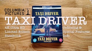 TAXI DRIVER 1976  4K Ultra HD Limited Edition Steelbook  Unboxing and Special Features Info [upl. by Yuu]