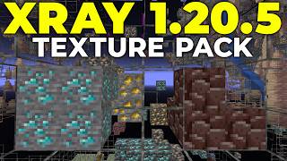 XRay 1205 Texture Pack  How To Download XRay in Minecraft 1205 [upl. by Lusty699]