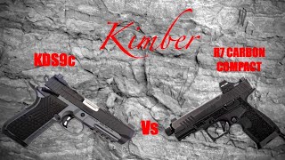 KIMBER KDS9C VS CARBON FIBER COMPACT [upl. by Rikahs]