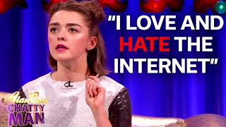 Maisie Williams Has To Keep Many Secrets  Full Interview  Alan Carr Chatty Man [upl. by Bartholomeus]