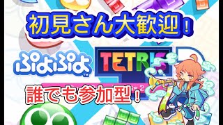 【ぷよテト参加型】大会まであと3時間！ [upl. by Netsrek]