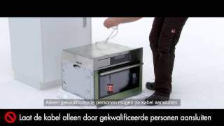 Compacte oven van AEG installeren [upl. by Sandstrom]