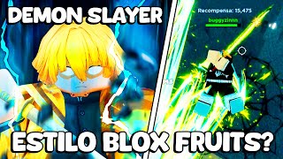 UM NOVO JOGO DE DEMON SLAYER ESTILO BLOX FRUITS FOI LANÇADO VOCÊ PRECISA JOGAR ISSO [upl. by Ennailuj]