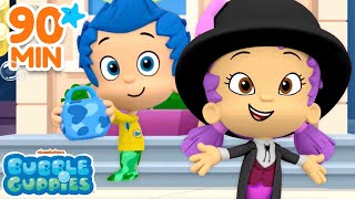 Bubble Guppies Lunchtimes Games amp Songs from Season 6  90 Minutes  Bubble Guppies [upl. by Man797]