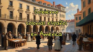 TERCER AÑO DE HISTORIAUNIDAD N°1GOBIERNO COLONIAL ESPAÑOL EN AMERICA [upl. by Chae]