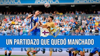 DEPORTIVO 00 MÁLAGA  LOS ULTRAS DEL MCF MANCHAN UN PARTIDAZO  ANÁLISIS Y RESUMEN [upl. by Ul]