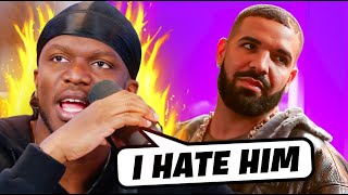 KSI REACTS TO KENDRICK VS DRAKE [upl. by Halfdan]