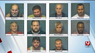 10 Arrested In Prostitution Sting At SW Oklahoma City Park [upl. by Moselle]