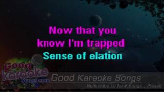 Time Is Running Out  Muse Lyrics Karaoke  goodkaraokesongscom [upl. by Alesi]