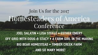 Homesteaders of America Conference Promo 2017 [upl. by Tereve]