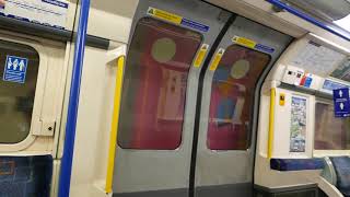 London Underground Piccadilly Line Journey Knightsbridge to Barons Court 28 October 2020 [upl. by Ttirrem]