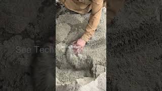 diy cement projects seetechnology satisfying youtubeshorts [upl. by Eednil503]