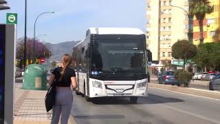 Avanza 5904  Scania K320UB6X2 Castrosúa Magnus H  Avda Velázquez  Porcelonsa Málaga [upl. by Aleron]