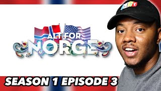 AMERICAN REACTS to Alt for Norge  Season 01 EP 03  The Great Norwegian Adventure [upl. by Joyce553]