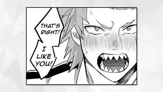 Eijiro Kirishima x Mina Ashido Doujinshi  I love you kirimina [upl. by Orgell]