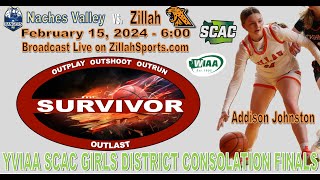 Naches Valley vs ZHS Girls [upl. by Ahsirat]