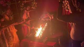 Ayyappa padi pooja in our home  Ayyappa metla pata in telugu  Ayyappa padi song [upl. by Enimasaj]