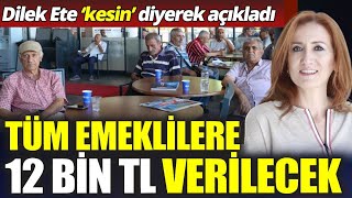 Tüm emeklilere 12 bin TL verilecek ‘SGK Uzmanı Dilek Ete ‘kesin’ diyerek açıkladı [upl. by Slen162]