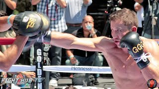 GENNADY GOLOVKINS COMPLETE WORKOUT FOR CANELO ALVAREZ  CANELO VS GOLOVKIN [upl. by Torto717]