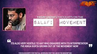 ExSalafi Yasir Qadhi talks about Salafies amp Wahabies [upl. by Ulani]