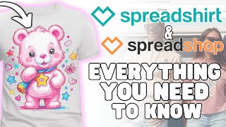 Whats Better Spreadshirt Vs Spreadshop Everything You Need to Know [upl. by Kilby]