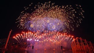 Dragon Fireworks  L’International des Feux LotoQuébec 2018  Montréal  Canada [upl. by Wilbert]