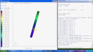 CalculiX  How to build the dynamic contour animation [upl. by Enna16]