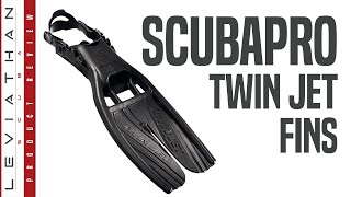 ScubaPro Twin Jet Fins Product Reveiw  Lowest BA Rating Yet [upl. by Merridie455]