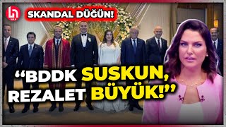 BDDK düğününde bankalardan takı kuyruğu Ece Üner skandal töreni böyle yorumladı [upl. by Sehguh837]